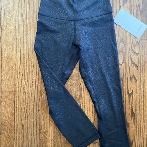 Lululemon Align Crop 21” Black Pattern - NWT